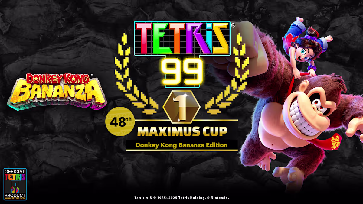 Nintendo anuncia novo evento Donkey Kong Maximus Cup em Tetris 99 2 Donkey Kong Maximus Cup em Tetris 99