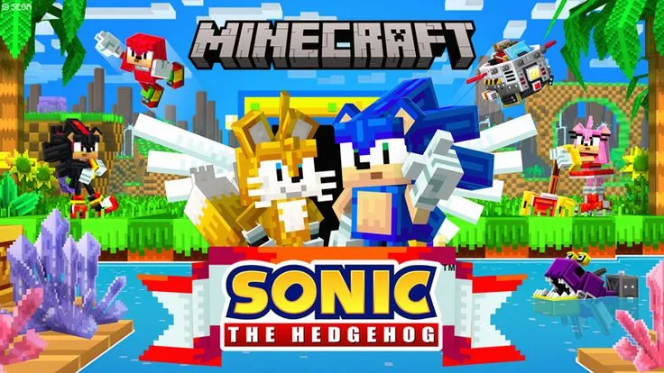 O DLC Minecraft do Sonic The Hedgehog