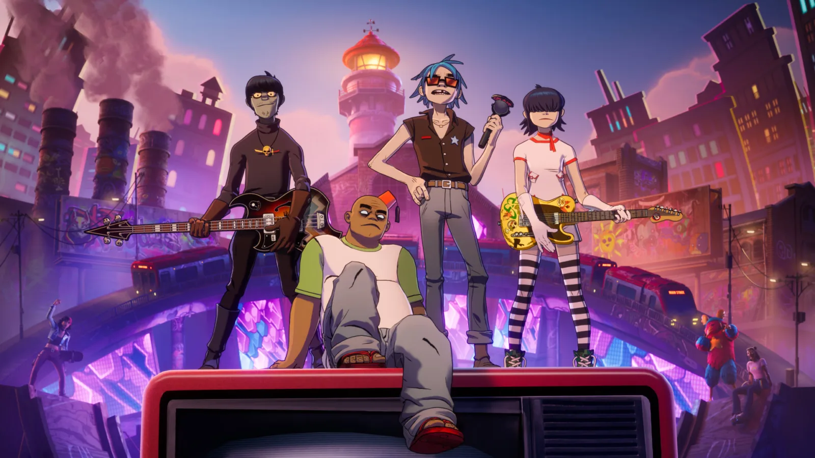 10° temporada do Fortnite Festival trará Gorillaz