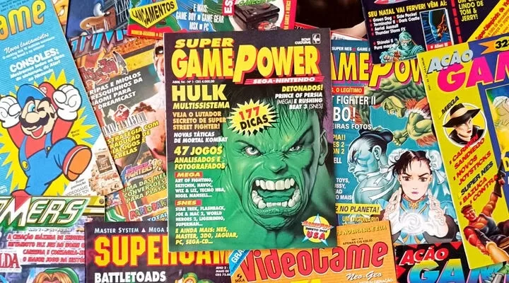 Revistas Gamer Retro