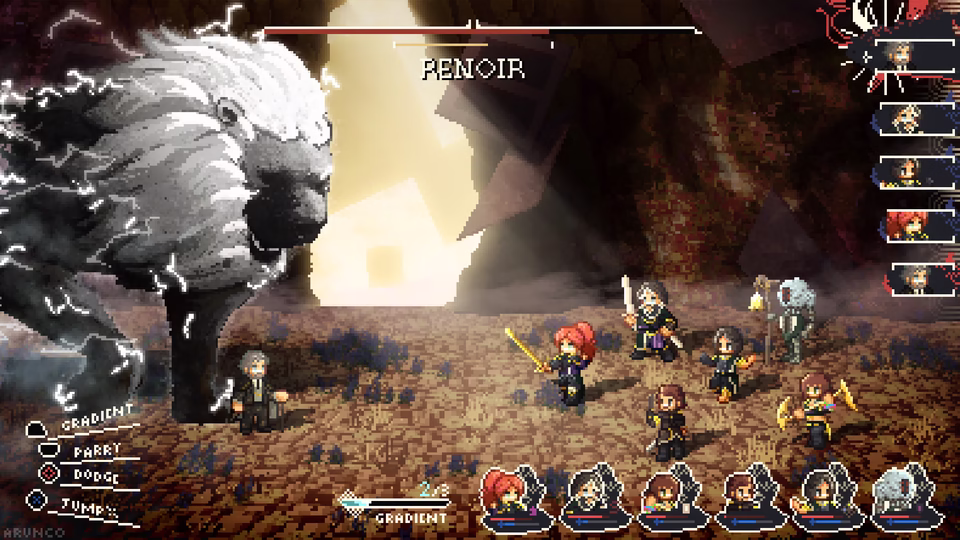 Fanart Incrível de Clair Obscur: Expedition 33 em Estilo HD-2D Pixel Art 2 Clair Obscur Expedition 33 em Pixel Art