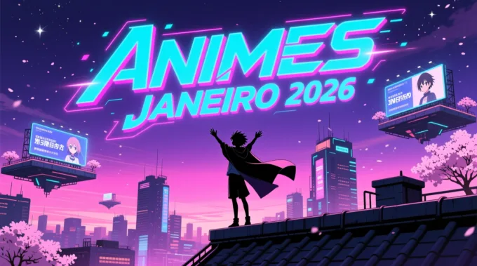 Animes Janeiro 2026 Crunchyroll: O Que Esperar do Mês Épico!
