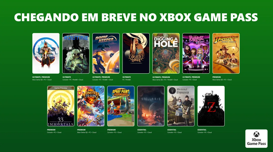 Mortal Kombat 1 Chega ao Xbox Game Pass em Dezembro