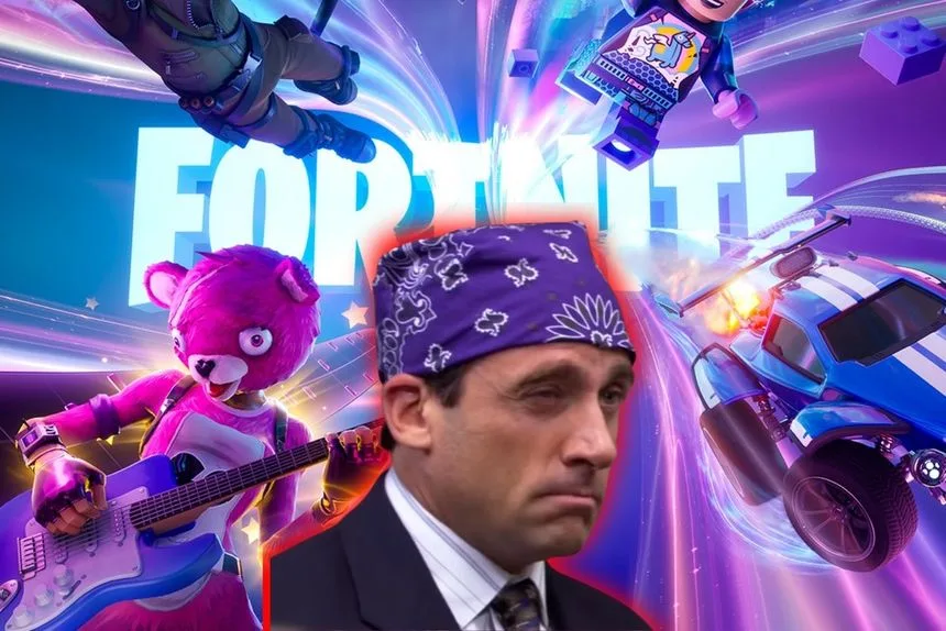 Skins The Office Fortnite: Michael Scott e Dwight Chegam ao Battle Royale 2 Skins The Office Fortnite em um Crossover Inusitado
