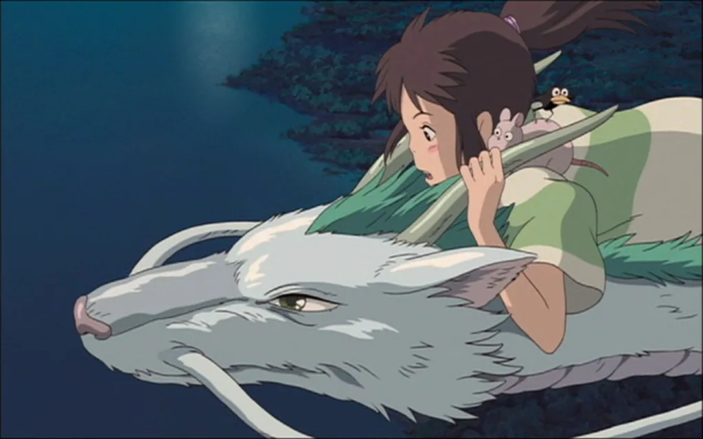Os animes mais bonitos já feitos na história 5 A Viagem de Chihiro (2001)