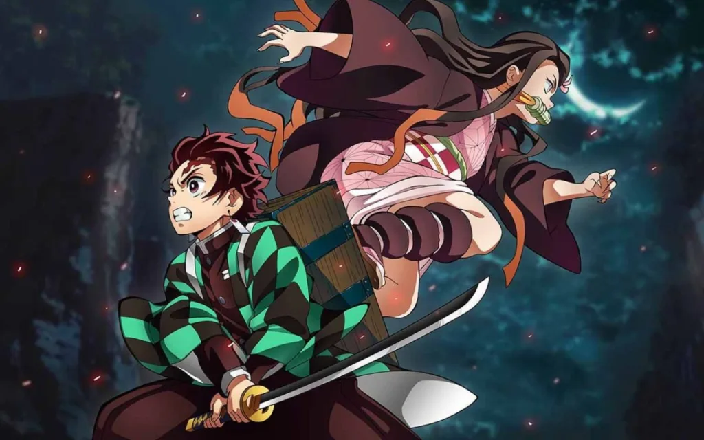 Os animes mais bonitos já feitos na história 10 Demon Slayer: Kimetsu no Yaiba (2019)