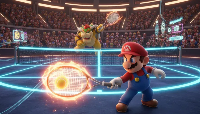 Mario Tennis Fever: Trailer revela gameplay inédito e modos no Switch 2