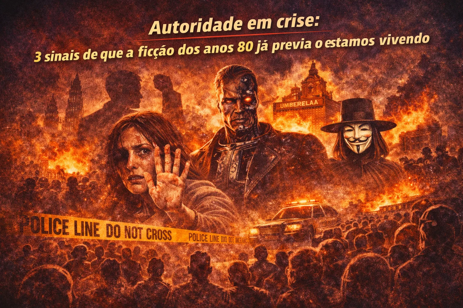 Autoridade em crise: o roteiro que começou no VHS e agora passa ao vivo