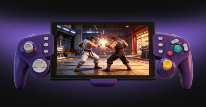 Controle de Switch 2: Abxylute revela novos modelos inspirados no N64 e GameCube