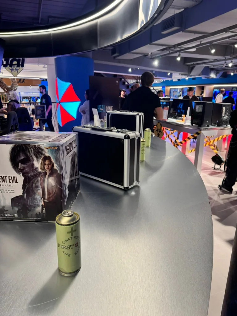 Lançamento de Resident Evil Requiem na Arena KaBuM 6 Lançamento de Resident Evil Requiem na Arena KaBuM 3