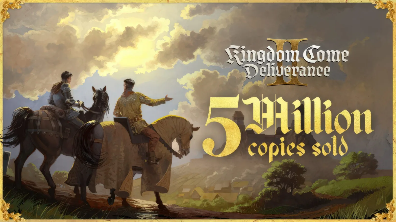 Kingdom Come: Deliverance II: Sequência atinge 1 milhão de cópias vendidas