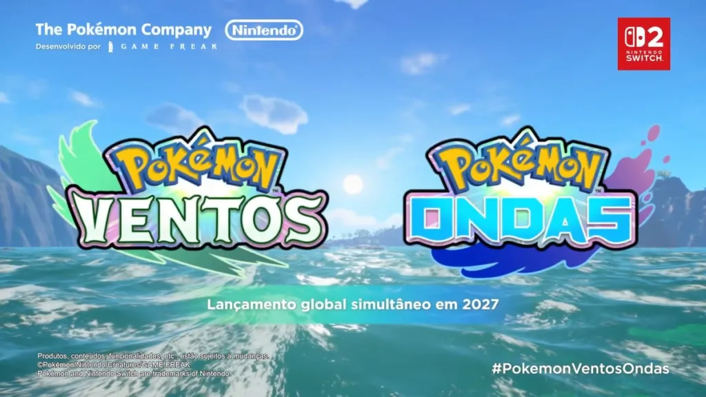 Pokémon Winds and Waves: Tudo sobre o novo RPG da franquia 3 Pokémon Ventos e Ondas: 10ª Geração é anunciada com localização inédita em PT-BR
