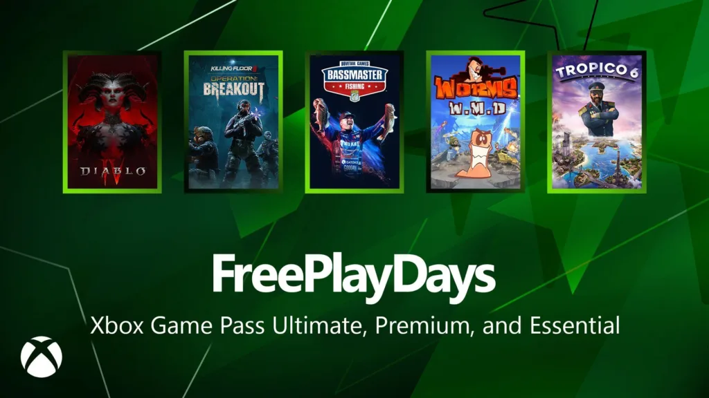 Free Play Days Xbox: Jogue Diablo IV, Killing Floor 3 e mais de graça este fim de semana 3 Free Play Days Xbox: Jogue Diablo IV, Killing Floor 3 e mais de graça este fim de semana