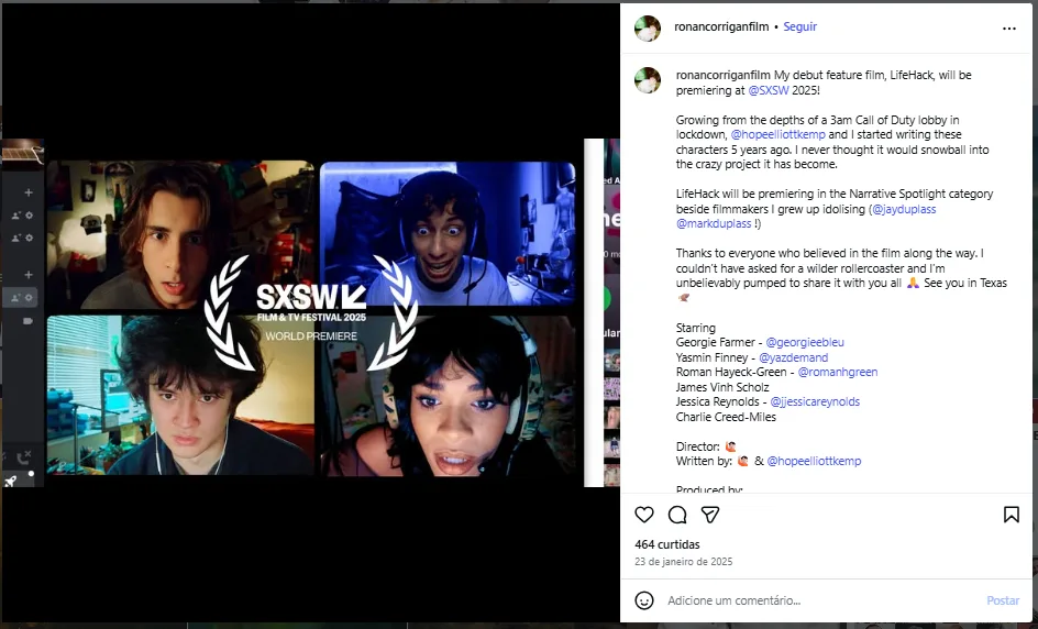 LifeHack: thriller de cibercrime com 100% no Rotten Tomatoes ganhou trailer e data de estreia 3 LifeHack: thriller de cibercrime com 100% no Rotten Tomatoes ganha trailer e data de estreia