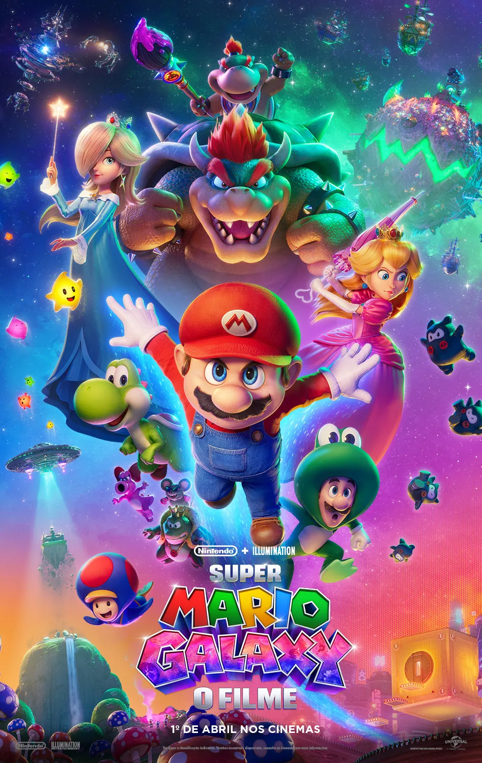 Super Mario Galaxy: O Filme ganha trailer final e data para pré-venda de ingressos 3 Imagem