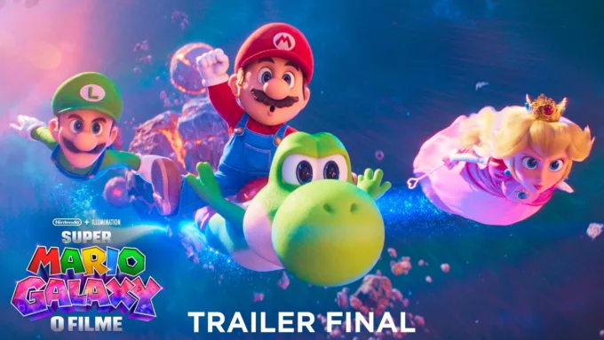 Super Mario Galaxy: O Filme ganha trailer final e data para pré-venda de ingressos