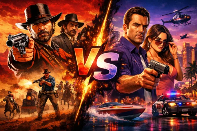 GTA 6: Comparação gráfica com RDR2 revela salto impressionante 1