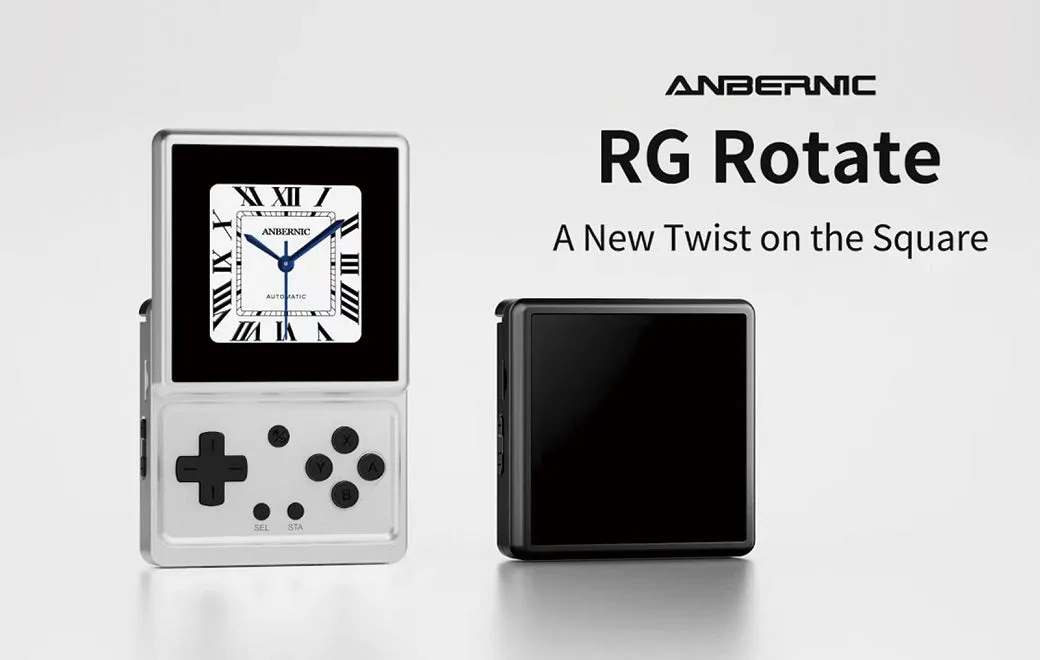 Anbernic RG Rotate: O Handheld Retrô com Tela Rotativa que Revoluciona a Emulação 3 Anbernic RG Rotate: O Handheld Retrô com Tela Rotativa que Revoluciona a Emulação 2