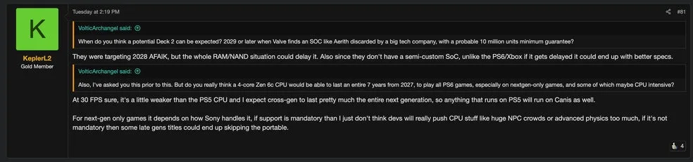 Steam Deck 2 Chega em 2028? Rumores Apontam para Lançamento da Valve 3 Steam Deck 2 Chega em 2028? Rumores Apontam para Lançamento da Valve 1