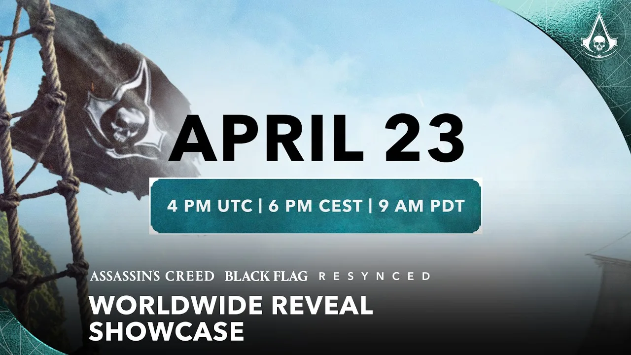 Assassin’s Creed Black Flag Resynced: Ubisoft confirma showcase de revelação 2 Assassin’s Creed Black Flag Resynced: Ubisoft confirma showcase de revelação