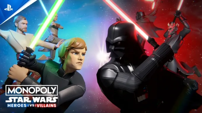 Monopoly: Star Wars Heroes vs. Villains ganha trailer épico