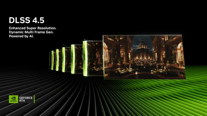 NVIDIA DLSS 4.5: Nova era da IA traz Multi Frame Generation de 6X e desempenho extremo