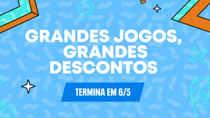Grandes jogos, grandes ofertas, promoção do PlayStation