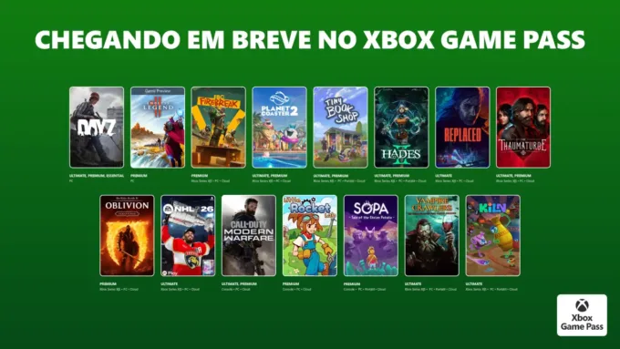 Xbox Game Pass: Confira a lista oficial de jogos de abril