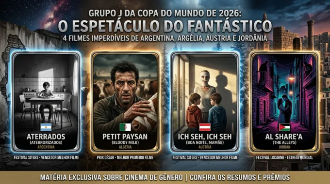 Além das Quatro Linhas: O Grupo J da Copa 2026 Entre Distopias Cósmicas e o Horror Visceral 3