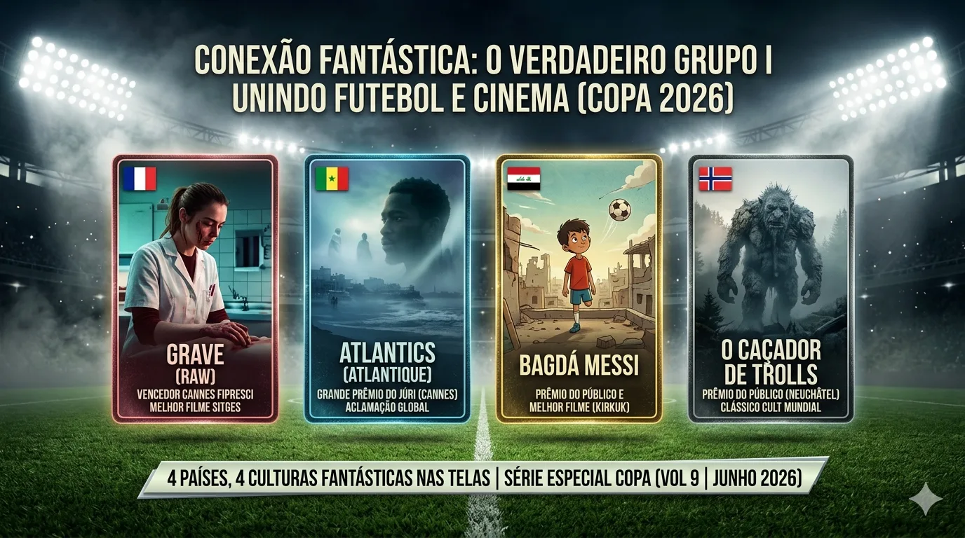 Conexão Fantástica: O Grupo I da Copa 2026 une futuros distópicos, fantasia folclórica e horror psicológico