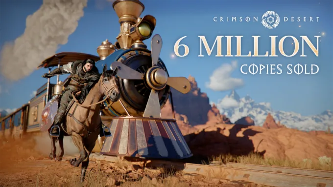 Crimson Desert supera 6 milhões de cópias vendidas em tempo recorde