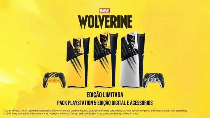 Sony abre pré-venda oficial do PS5 e acessórios temáticos de Marvel's Wolverine