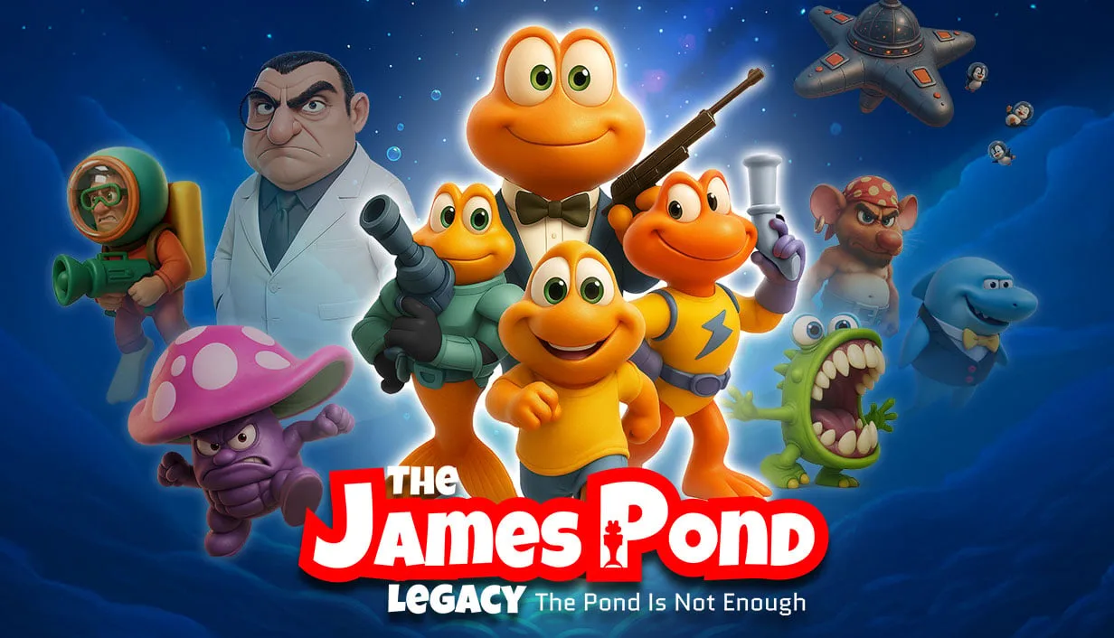 Clássico dos anos 90 The James Pond Legacy é anunciado com edição especial para o Nintendo Switch 2 - QTU Questões do Universo