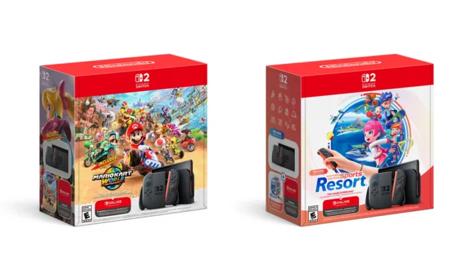 Nintendo revela novos bundles do Switch 2 com Mario Kart World e Switch Sports Resort