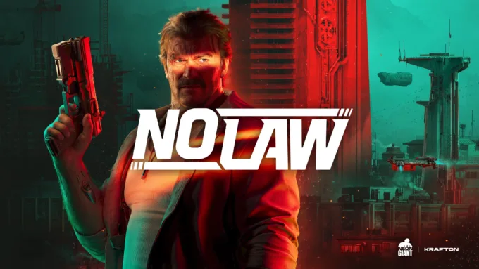 NO LAW promete ação cyber-noire intensa e chega em 2027 para consoles e PC