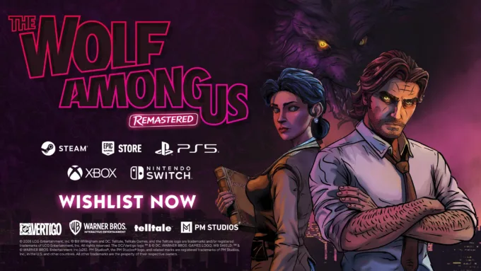 The Wolf Among Us Remastered chega oficialmente em outubro para consoles e PC